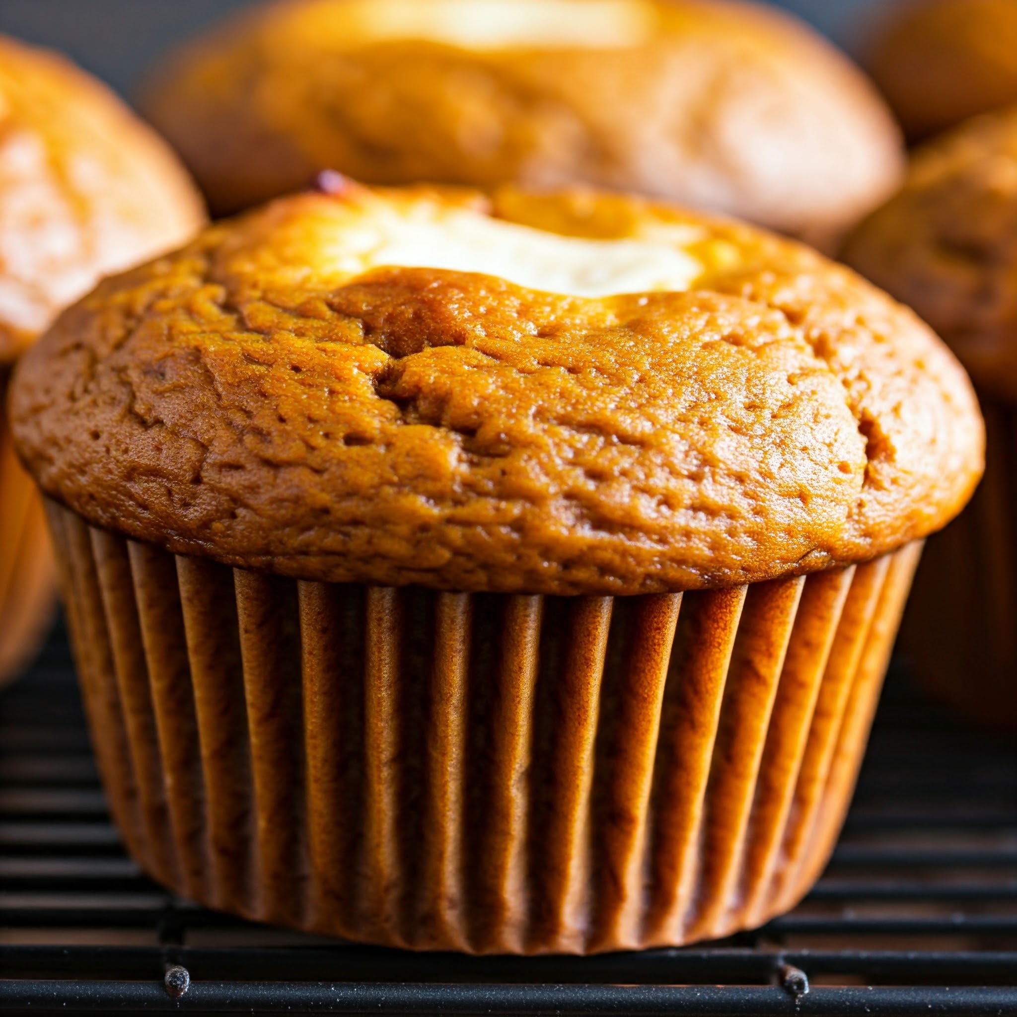 Pumpkin Cream Cheese Muffins