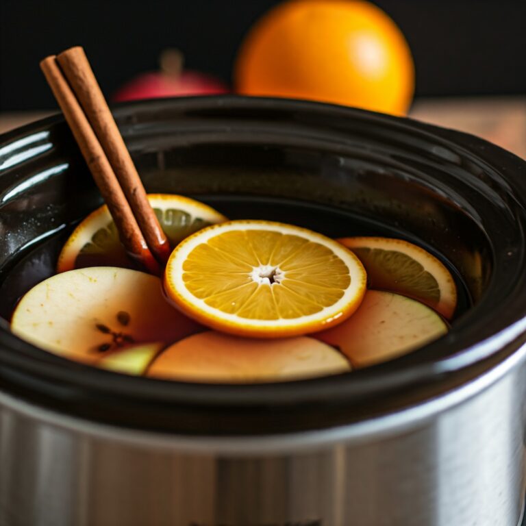 Warm & Cozy Crockpot Apple Cider for Chilly Days