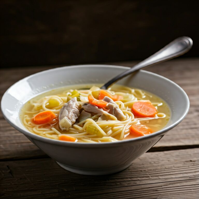 Easy Crockpot Chicken Noodle Soup for Cozy Days