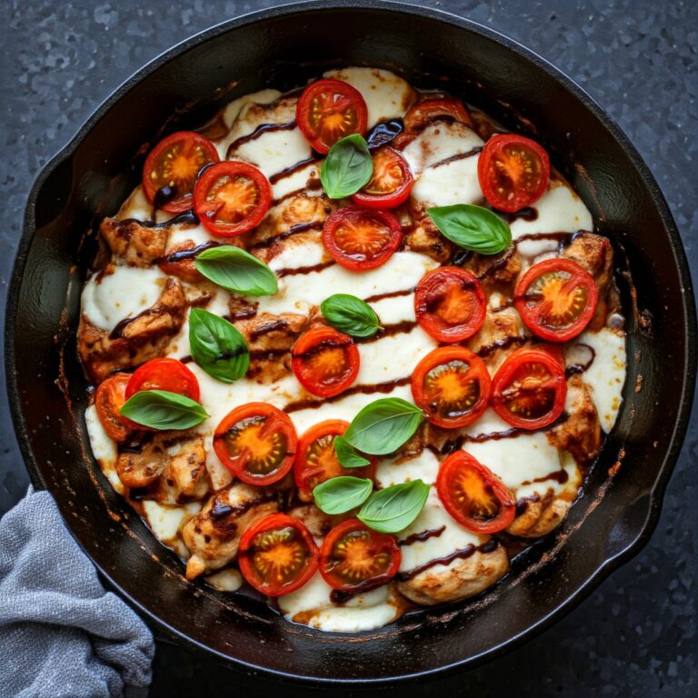 Caprese Chicken Skillet Recipe