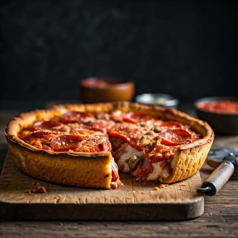 Chicago Deep Dish Pizza Recipe