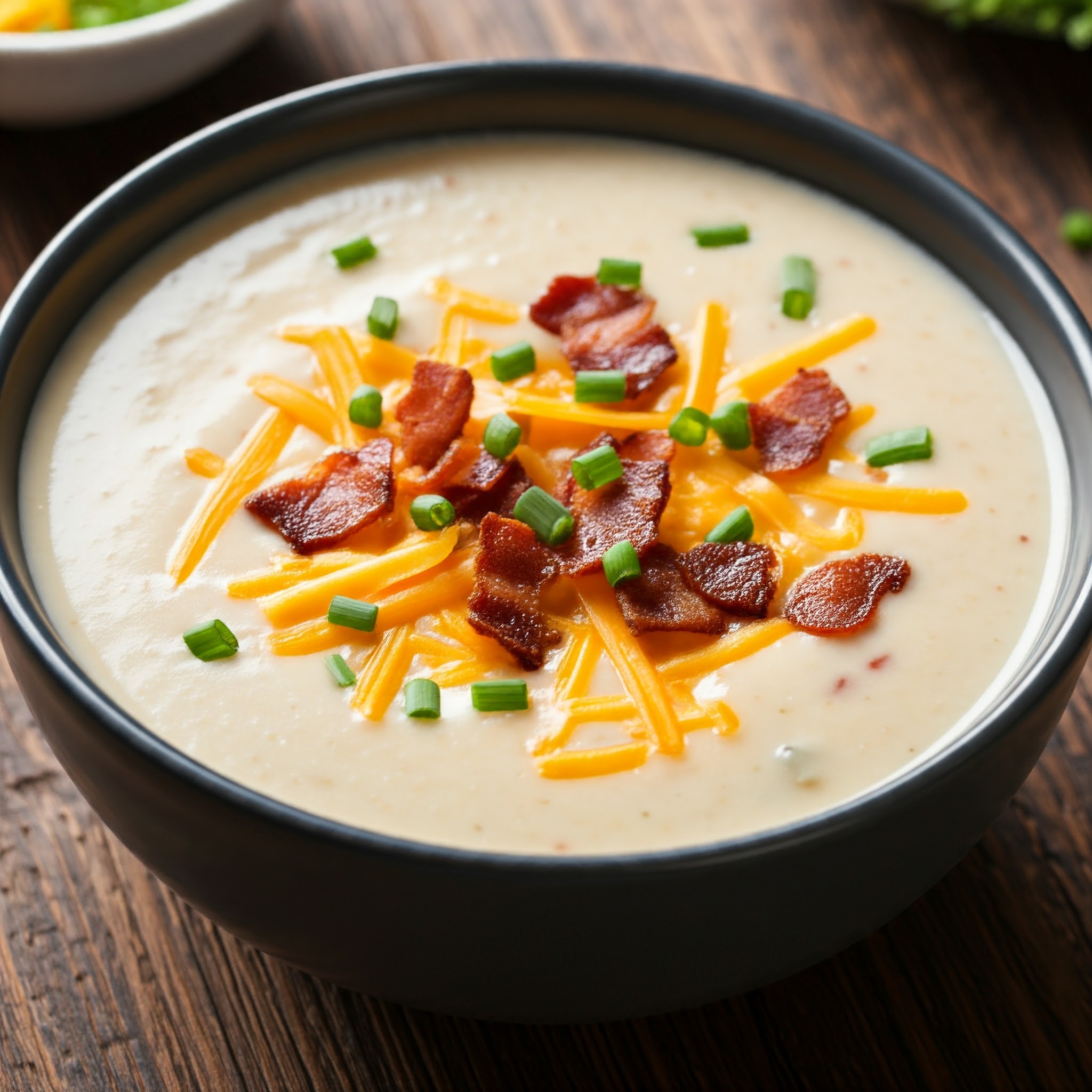 Crockpot Loaded Baked Potato Soup