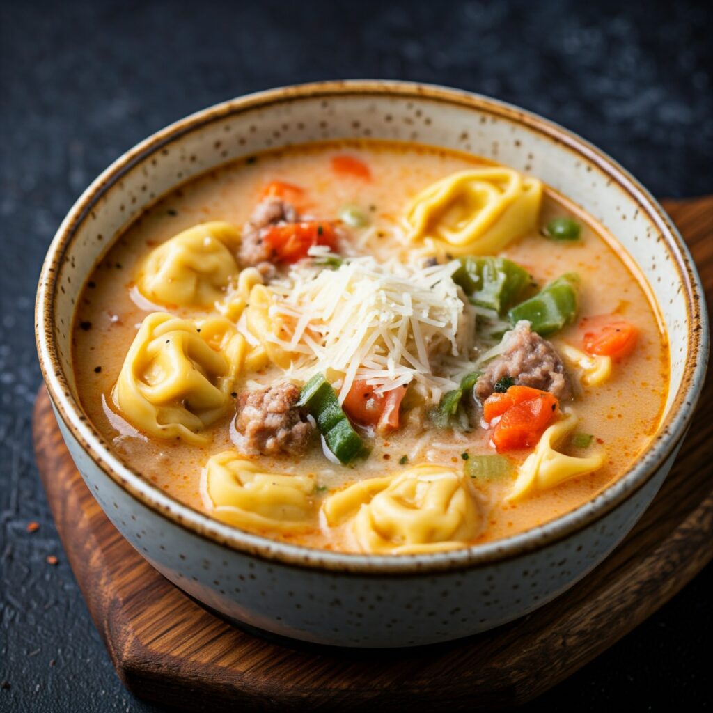 Crockpot Tortellini Soup