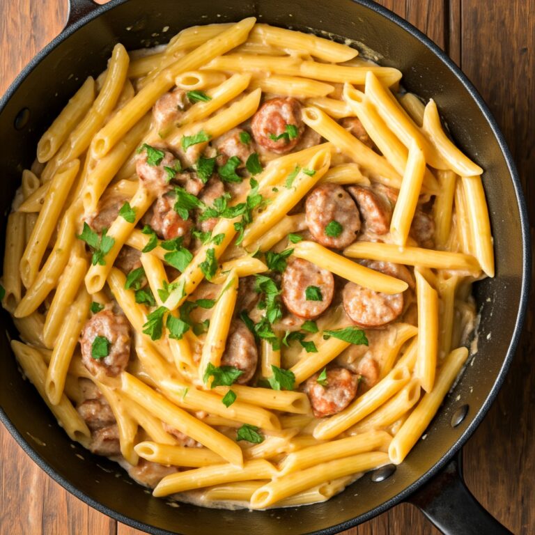 One-Pot Cajun Sausage Pasta Recipe