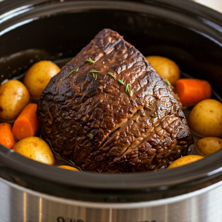 Pot Roast with Carrots and Potatoes Recipe