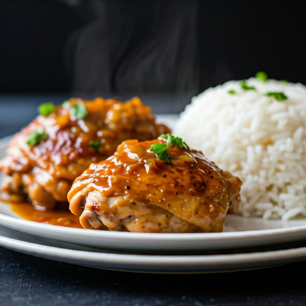 Slow Cooker Chicken Thighs