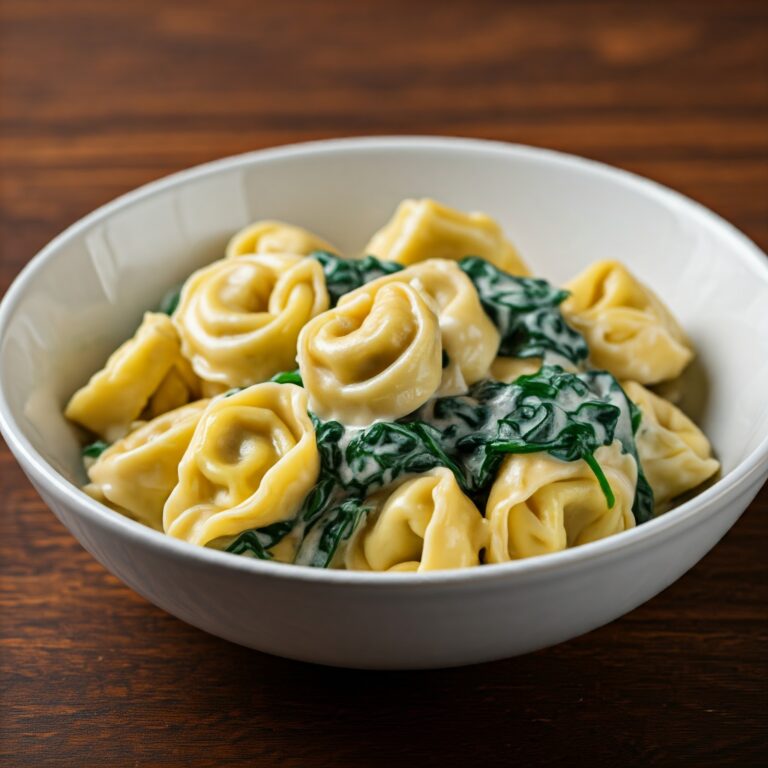 Creamy Spinach Tortellini Recipe