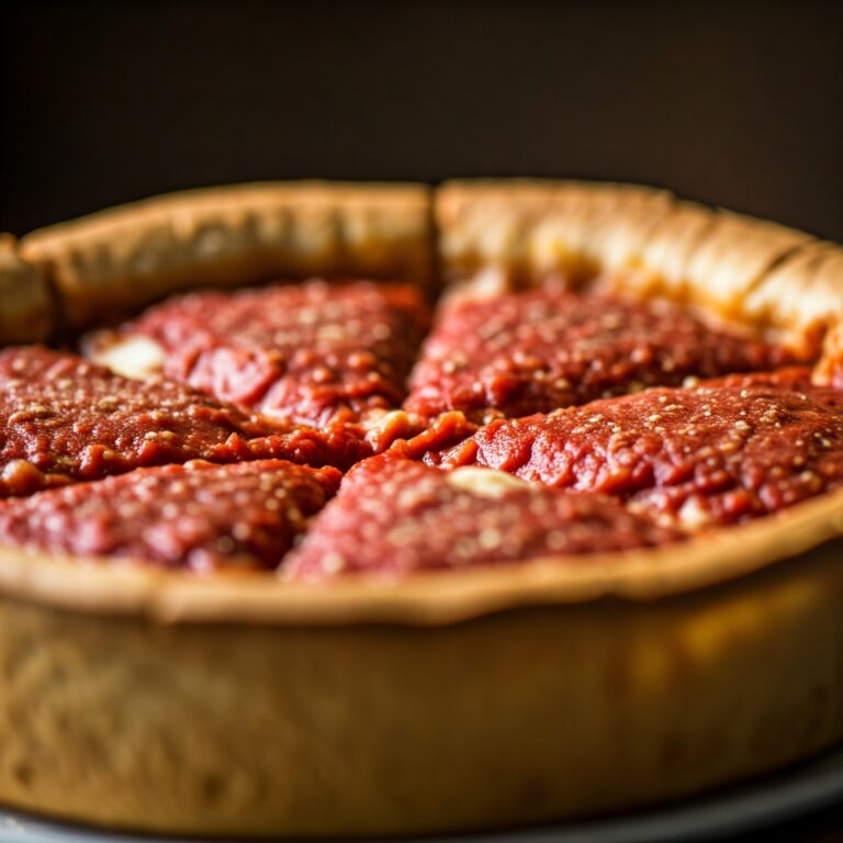 Chicago-style Deep Dish Pizza Recipe