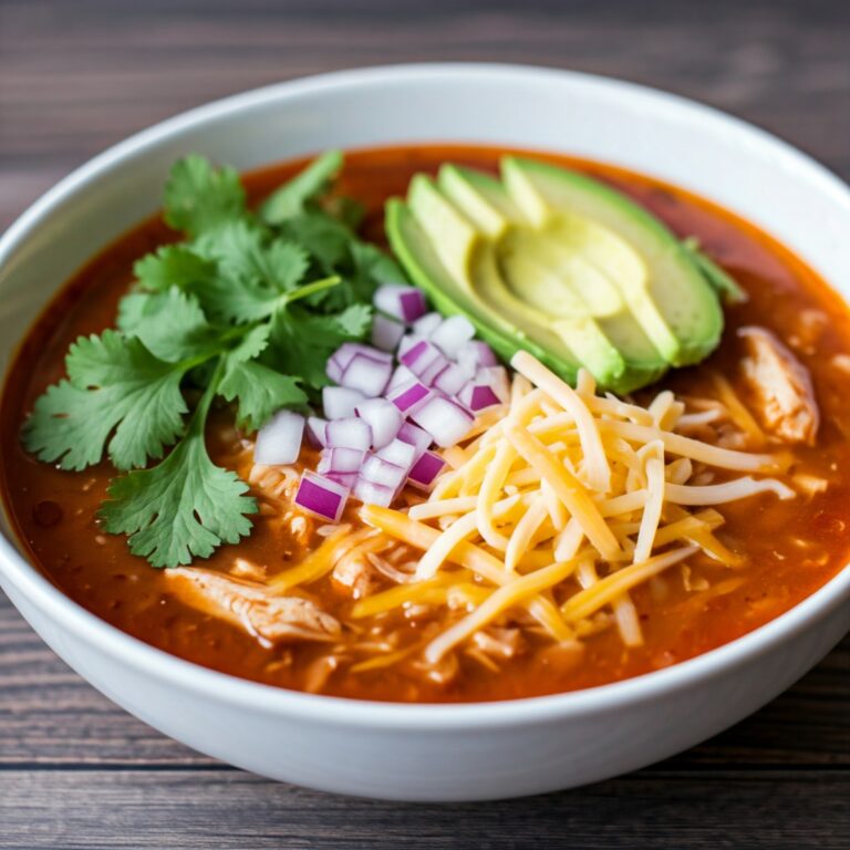 Chicken Enchilada Soup Recipe: A Comforting Bowl of Flavor