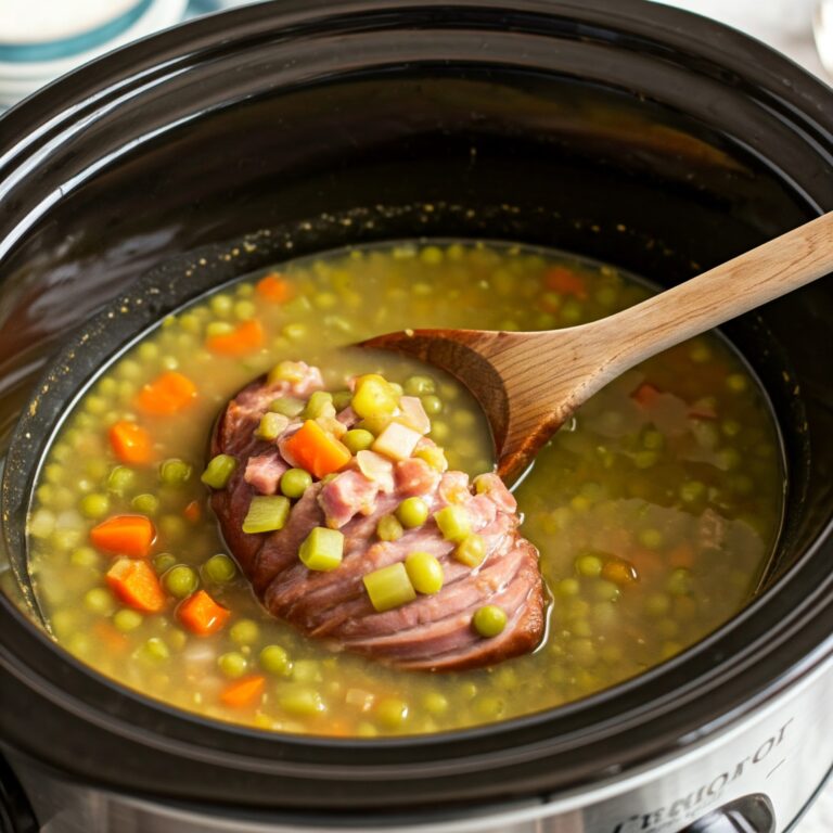 Crockpot Split Pea Soup Recipe