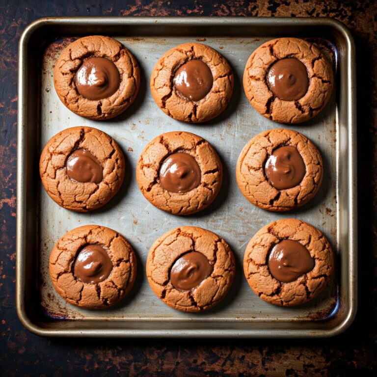 Nutella Stuffed Cookies Recipe