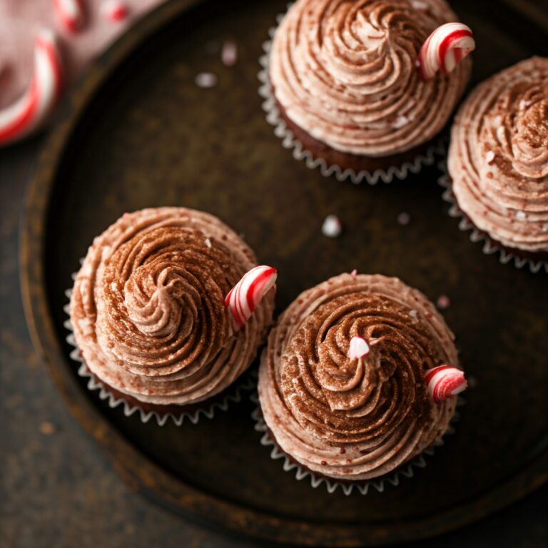 Peppermint Mocha Cupcakes Recipe