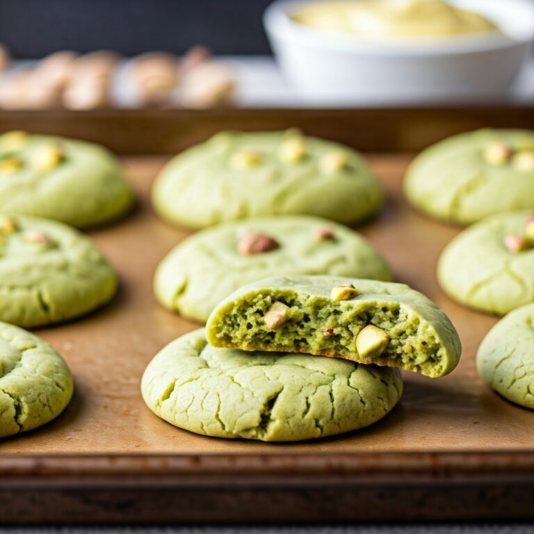 Pistachio Pudding Cookies Recipe