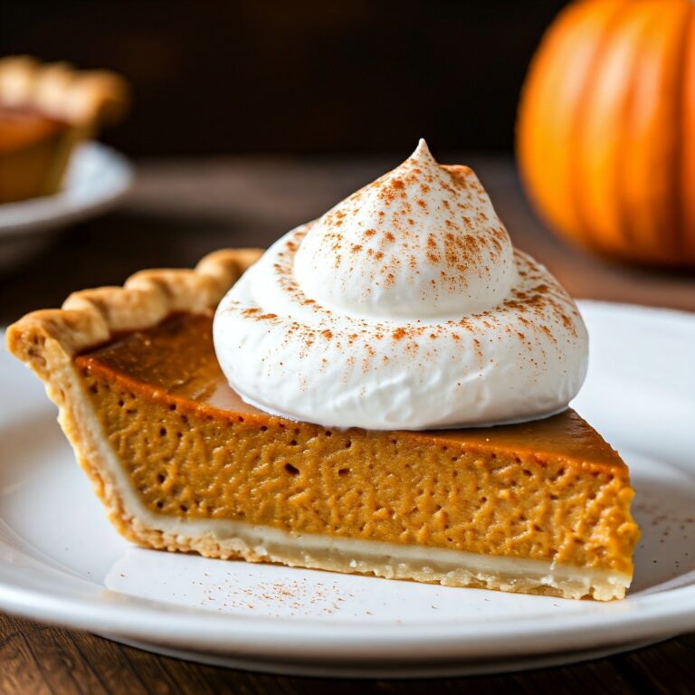 Pumpkin Spice Latte Pie Recipe