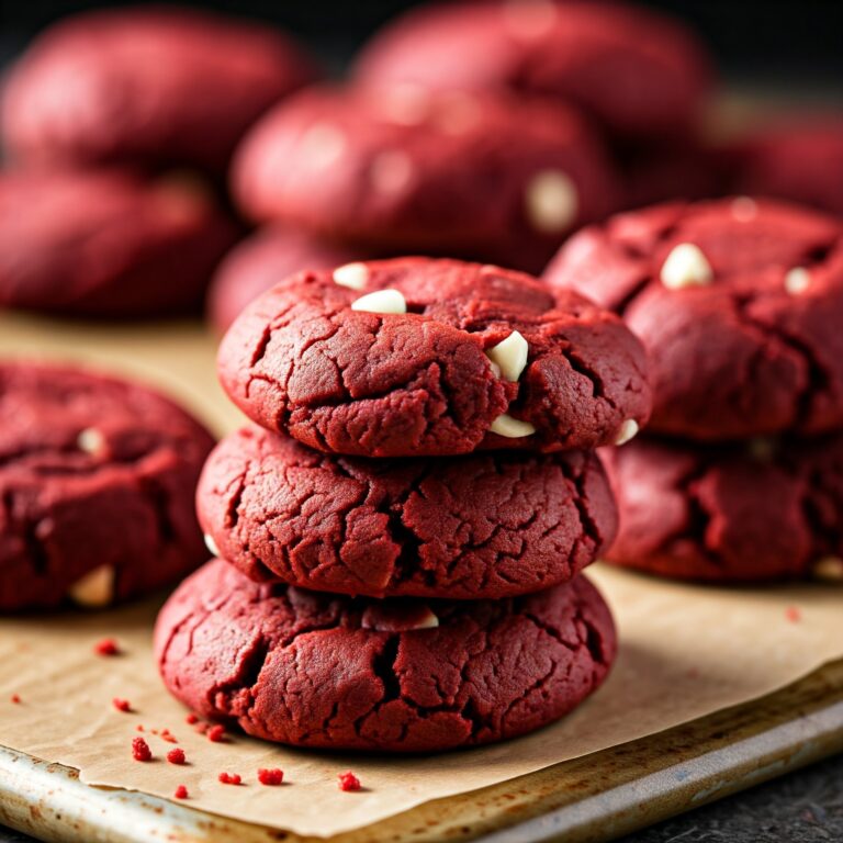 Red Velvet Cake Mix Cookies Recipe