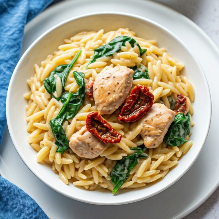 Tuscan Chicken Orzo Recipe