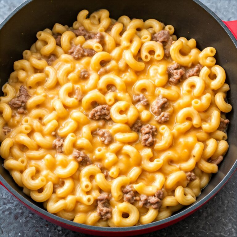 Cheeseburger Pasta Recipe