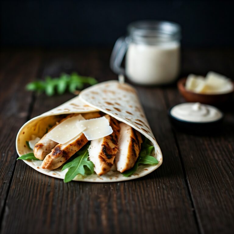 Chicken Caesar Wrap: A Delicious and Easy Recipe