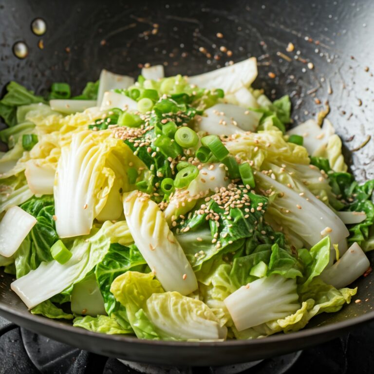 Chinese Cabbage Recipe: A Delicious and Versatile Dish