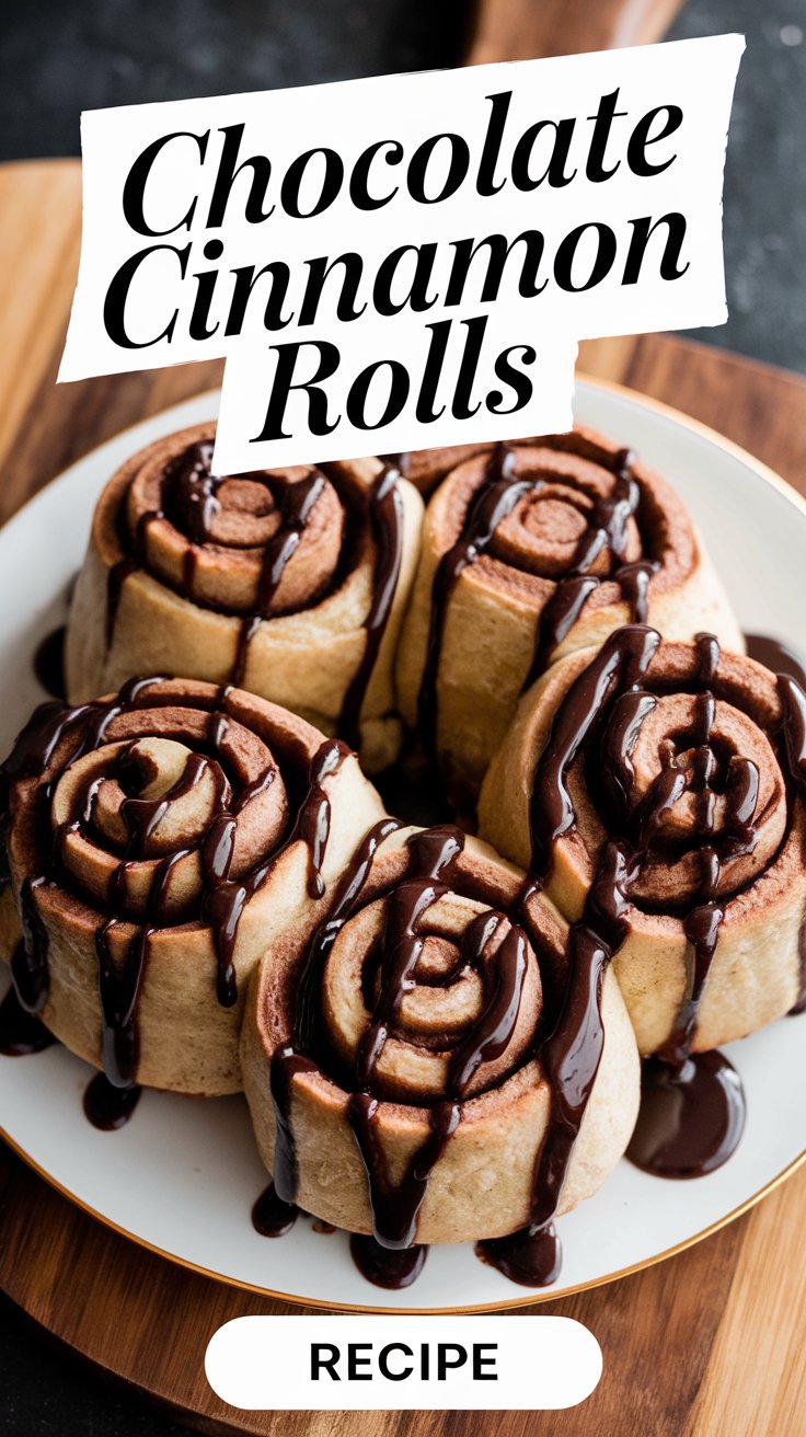 Chocolate Cinnamon Rolls