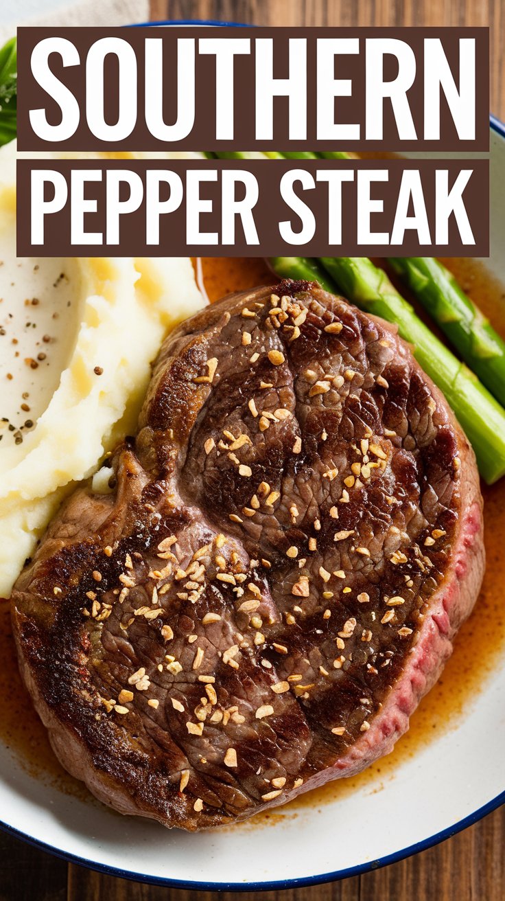 Southern Pepper Steak Recipe