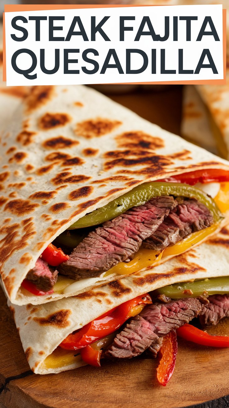 Steak Fajita Quesadilla Recipe